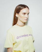 Load image into Gallery viewer, Dreaming Away Tee in Canary
