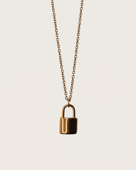 Lock Me Up Necklace - epitaphstudio